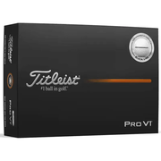 Titleist Pro V1 Performance Alignment Golf Balls - Black Ink - 2025 Model
