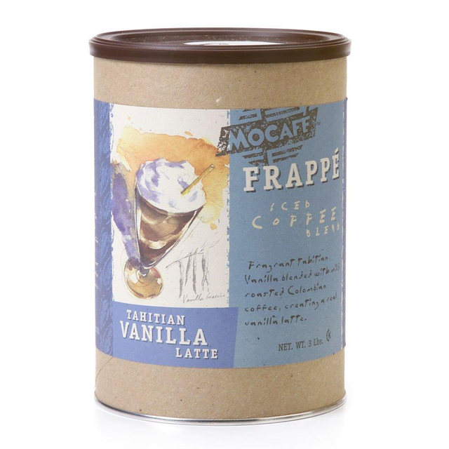 Mocafe Tahitian Vanilla Latte (3lb can)