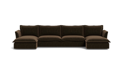 Skylar 3 Piece (4 Seat) U Chaise Sectional