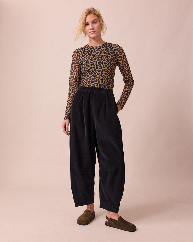 Daisy Black Cord Trousers