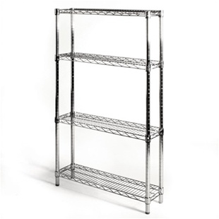 8''d x 30''w Wire Shelving with 4 Shelves | The Shelving Store