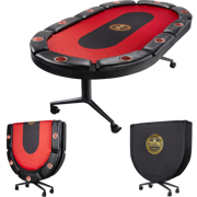 Triton 90" Premium 10 Player Folding Poker Table