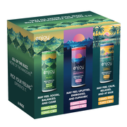 10mg THC Seltzer Mood Variety Pack | Medium Dose (Euphoria, Bliss, Chill)