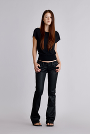 Gwen Super Low-Rise Bootcut Jeans