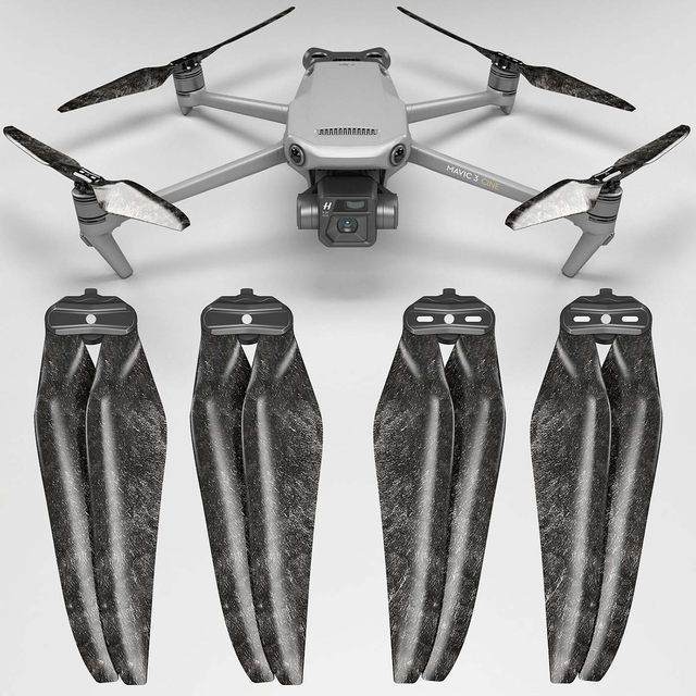 DJI Mavic 3 STEALTH Carbon Fiber Reinforced Propellers - x4