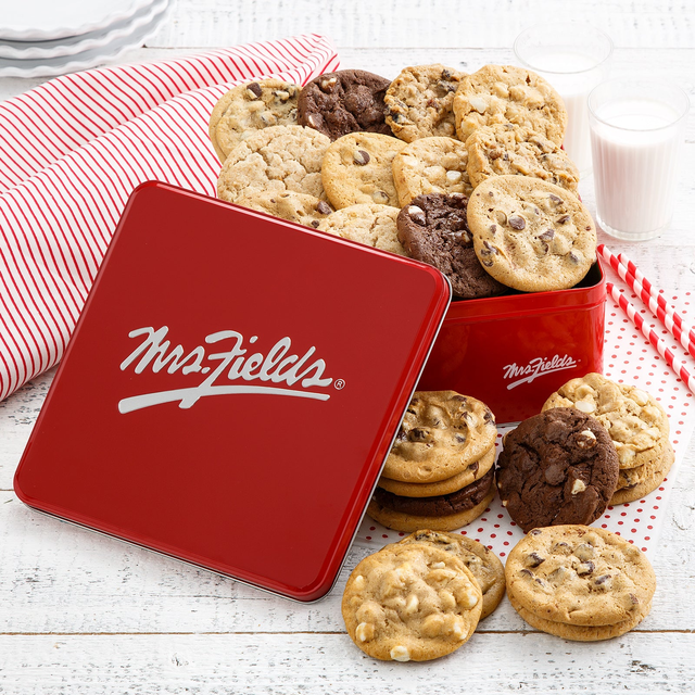 Mrs. Fields Two Dozen Signature Cookie Tin