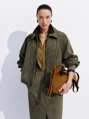 Balloon Hem Bomber Jackets