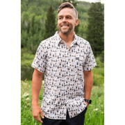 Performance Button Up - Camp Ground