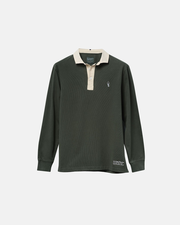 'Le Rugby' Classique Hunter Green Rugby Shirt