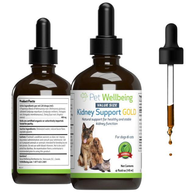 Kidney Support Gold - for Healthy Kidney Function in Dogs