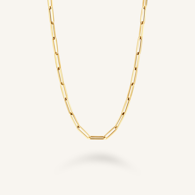Paper Clip Chain Necklace