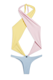 Showpony Swimsuit // 3tone pastel