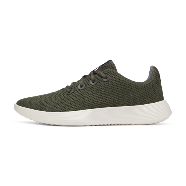 Women's Tree Runner NZ - Thunder Green (Natural White Sole)