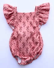 Shiloh Ruffle Back Romper - Springs