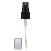 14/410 Black Fine Mist Spray Tops Fits 10 ml & 5 ml Roller Bottles