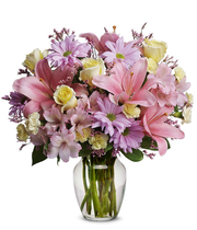Perfect and Pastel Flower Bouquet at Send Flowers