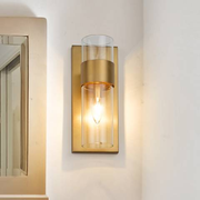 Lawson 12" High Rubbed Brass Wall Sconce