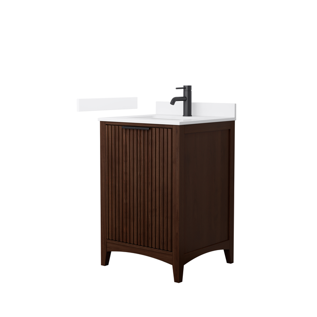 Palmilla 24" Single Vanity by Wyndham Collection - Dark Walnut