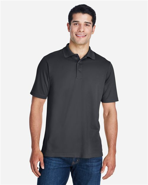 Adidas A213  - Heathered 3-Stripes Colorblocked Polo