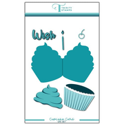 Trinity Stamps Cupcake Card Die Set tmd-142