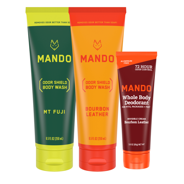 Body Wash + Free Cream Deodorant