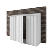 2.25m x 0.78m Off The Wall Garden Shed