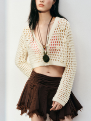 Crochet Knitted Cardigans