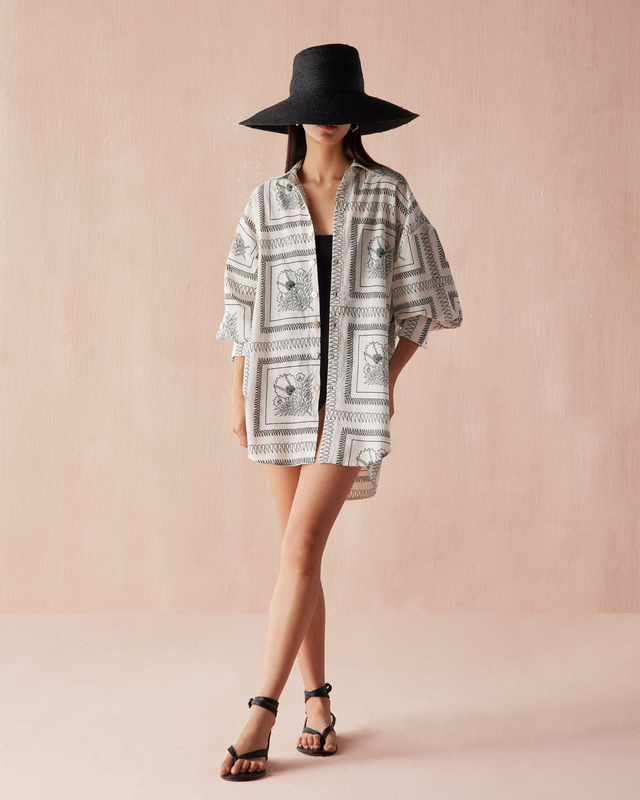 Callista Button Down