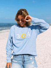 30A Block Logo Applique Sweatshirt
