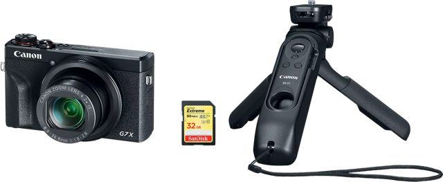 Canon PowerShot G7 X Mark III Video Creator Kit - Black