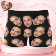 Custom Big Face Boxer Personalized Boxer Briefs for Boyfriend