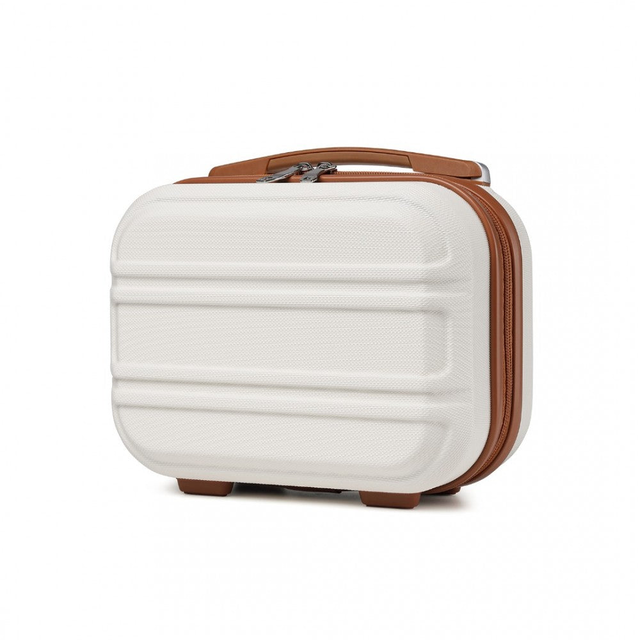 Cream Hard Shell 6 Piece Suitcase Set