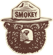 Smokey Logo Sticker
