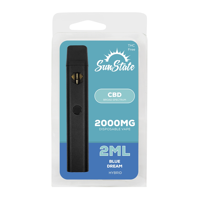 CBD Broad Spectrum Disposable Vape - 2000mg
