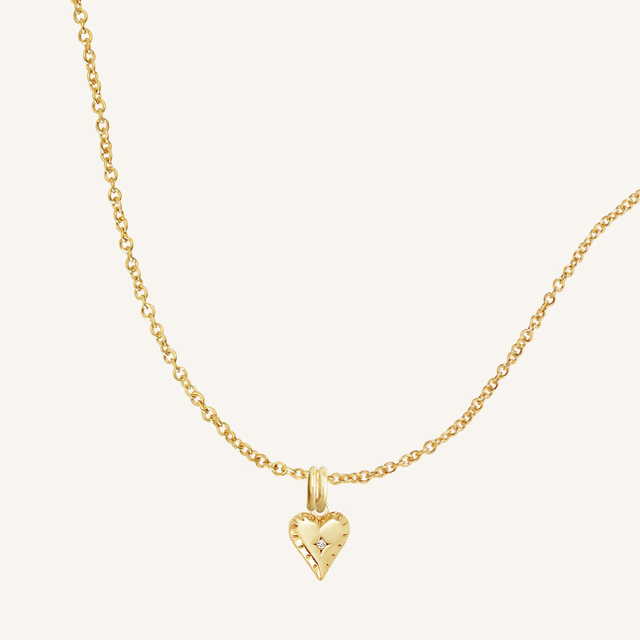 Eternal Heart Charm Necklace