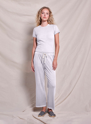 Sundry Shrunken Tee in Optic White