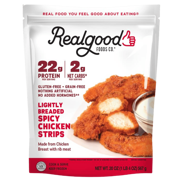 Lightly Breaded Spicy Chicken Strips