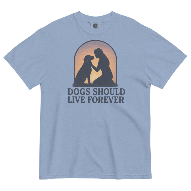 Live Forever Pigment Dyed Uni T