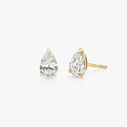 Solitaire Lab-Grown Diamond Stud Earrings | VRAI