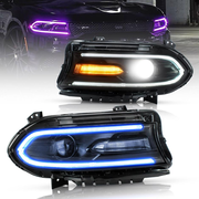 15-23 Dodge Charger 7th Gen (LD) Vland RGB Style HeadLights