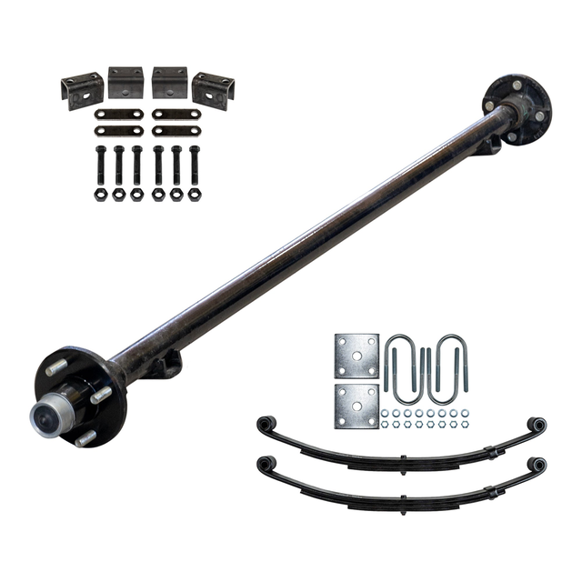 2000 lb TK Single Axle Kit - 2K Capacity (Axle Series)