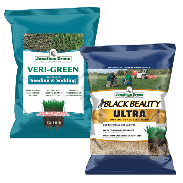 Grass Seed & Fertilizer Bundle