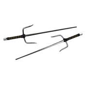 Sai- High Carbon 1095 Steel– Set of Two- 21"