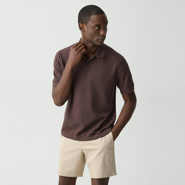 Cotton Damian Polo Shirt | Theory