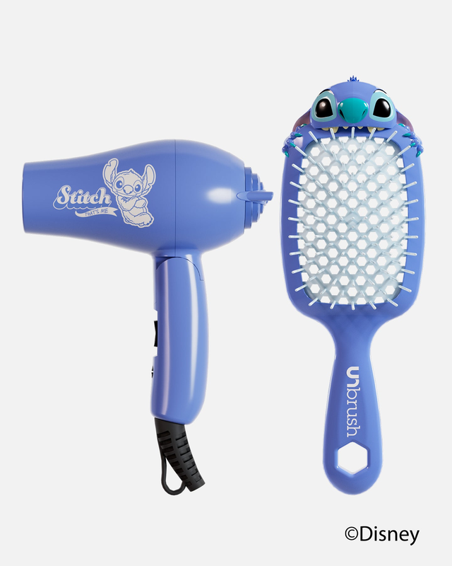 Disney Stitch UNbrush®  & Mini Dryer Travel Set