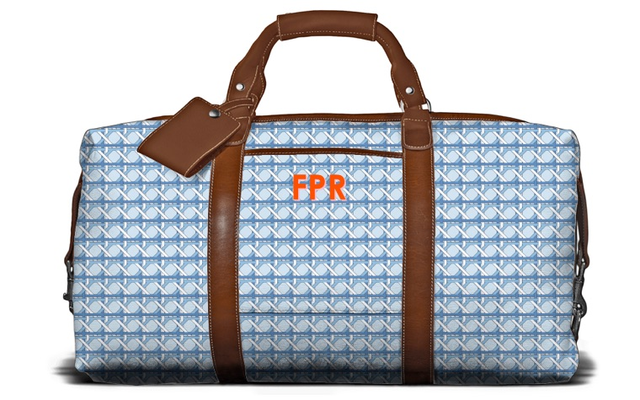 CAPTAIN'S LARGE DUFFLE BAG - PRINTED MONOGRAM