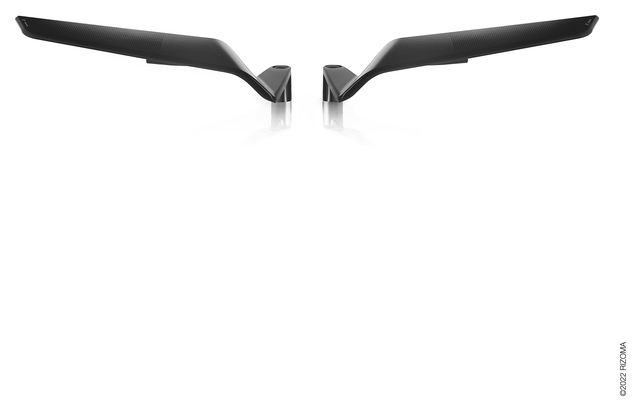 Rizoma Stealth Naked Mirrors Black [Open Box]