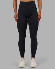 Fusion Ultra High-Rise Full Length Legging Pockets - Black