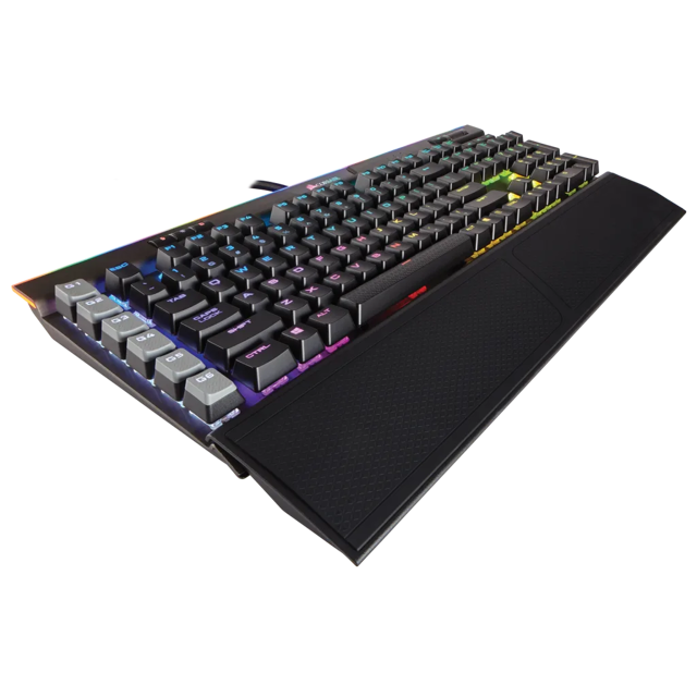 K95 RGB PLATINUM Mechanical Gaming Keyboard — CHERRY® MX Speed — Gunmetal