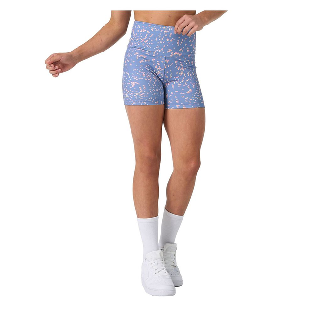 Ell/Voo Junior Averi 3 Inch Short Tights Blue/Print 14